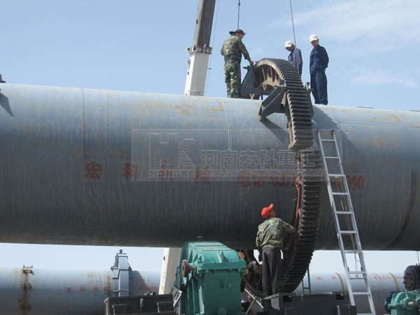 煅燒石灰所用設備—石灰回轉(zhuǎn)窯